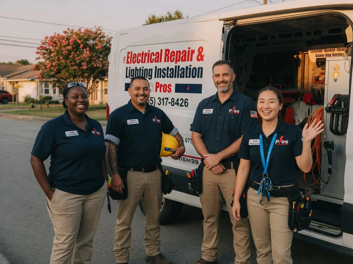 Licensed Electrician company in Santa Maria, TX